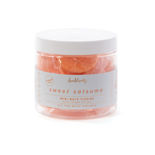 Mini Bath Fizzies (8 Pc) - Sweet Satsuma