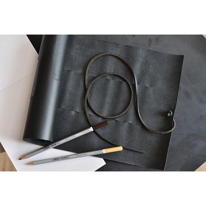 Kiko Leather Black Pencil Wrap #211