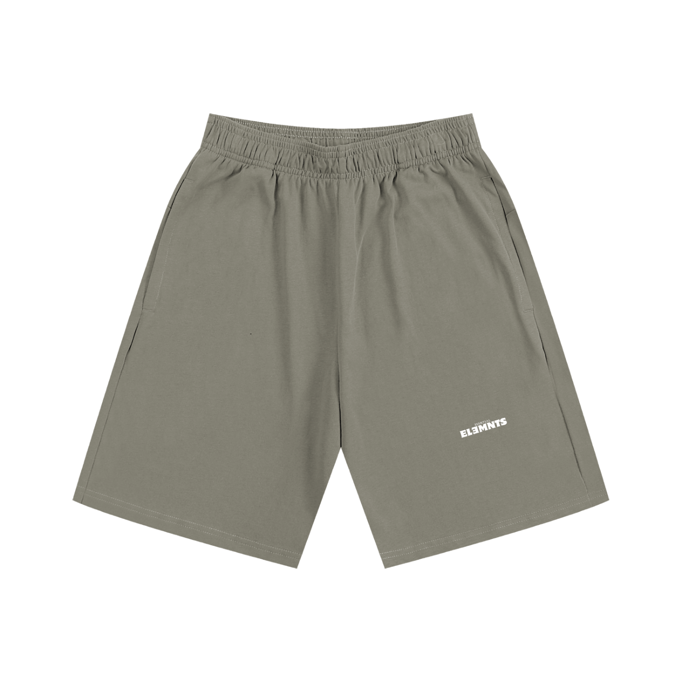 ESSNTIAL ELEMNTS Unisex 330G HW Cotton Shorts