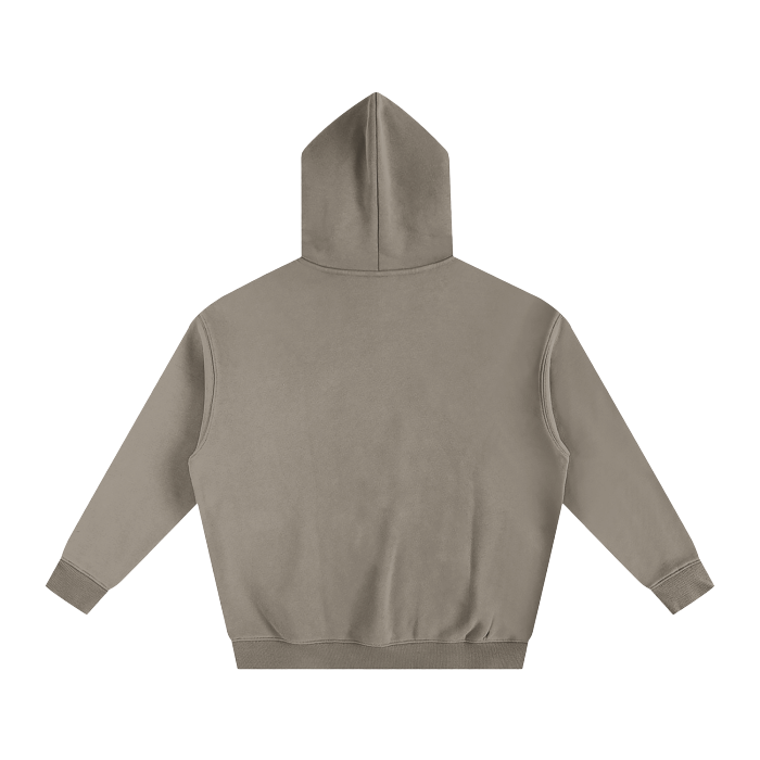 ESSNTIAL ELEMNTS Unisex 350G OS Solid Color Fleeced Hoodie