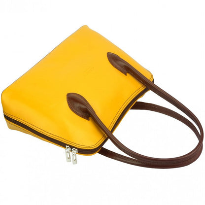 Staci Leather Shoulder Bag