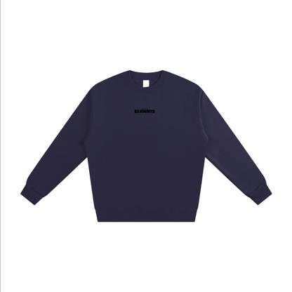 ESSNTIAL ELEMNTS Unisex 400G HW Essential Sweatshirt