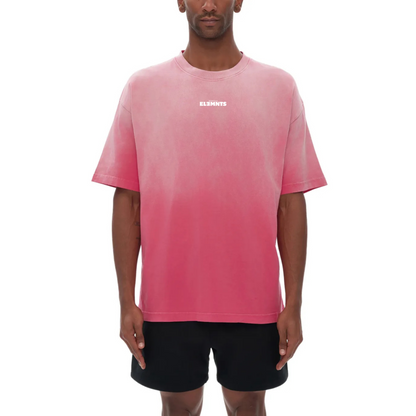 ESSNTIAL ELEMNTS Unisex Classic Wash Fade Gradient Tee