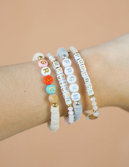 Purpose Letter Bracelet