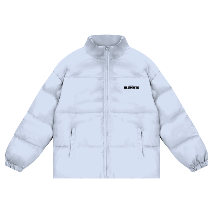 ESSNTIAL ELEMNTS Unisex 900G Zipper Puffer Coat