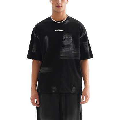 ESSNTIAL ELEMNTS Unisex Classic Hand Brushed Tee