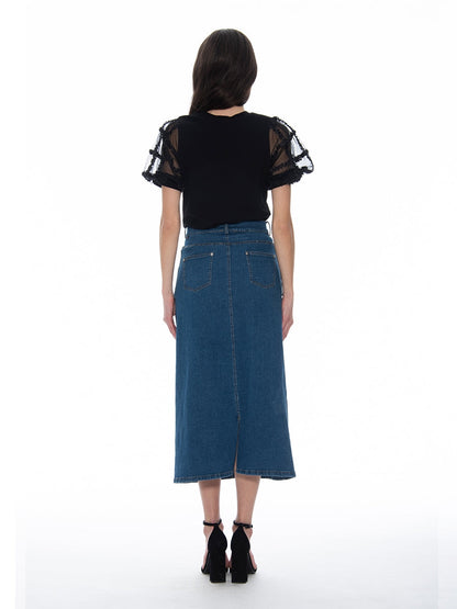 Denim Skirt