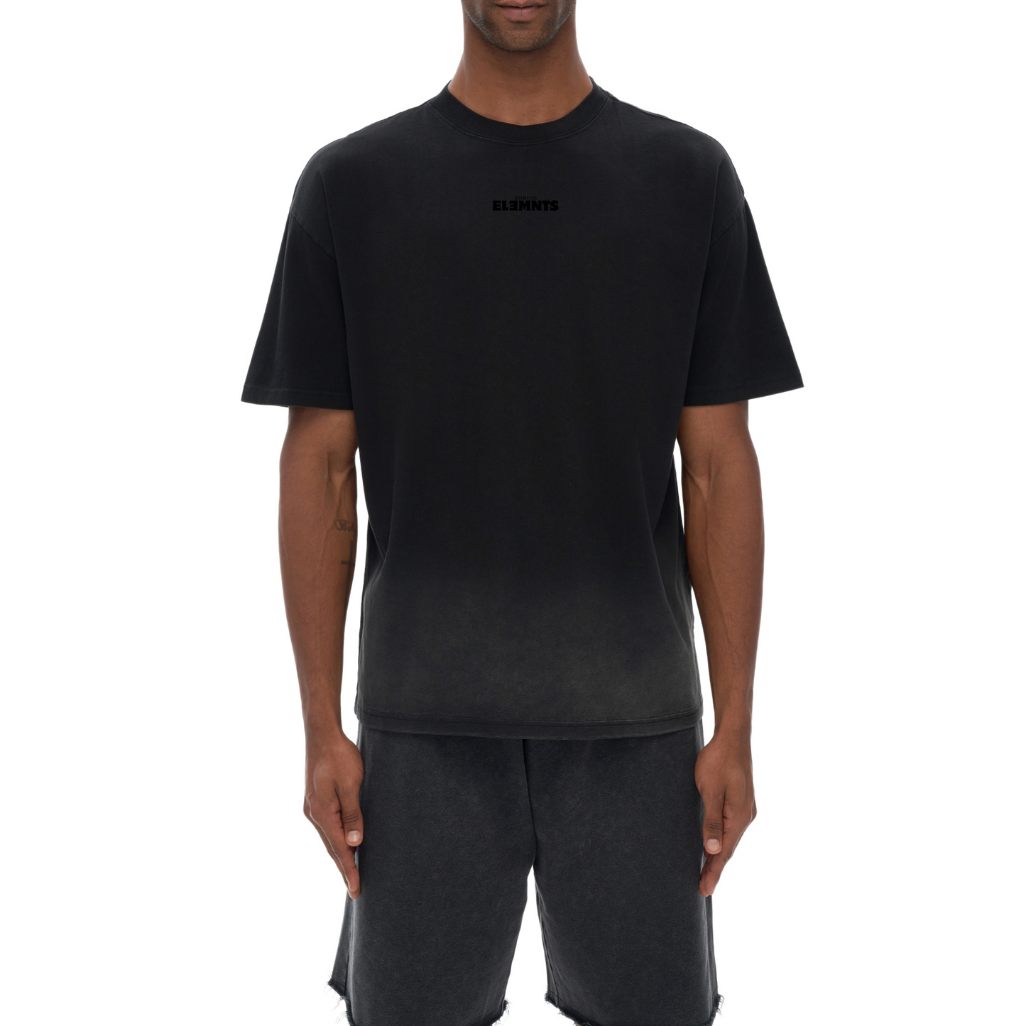 ESSNTIAL ELEMNTS Unisex Vintage Gradient Wash Tee