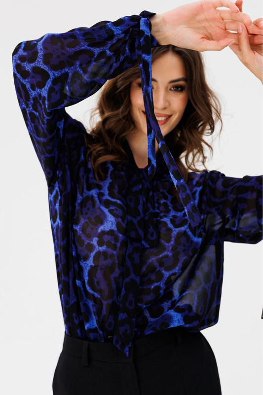 Printed Blouse Top