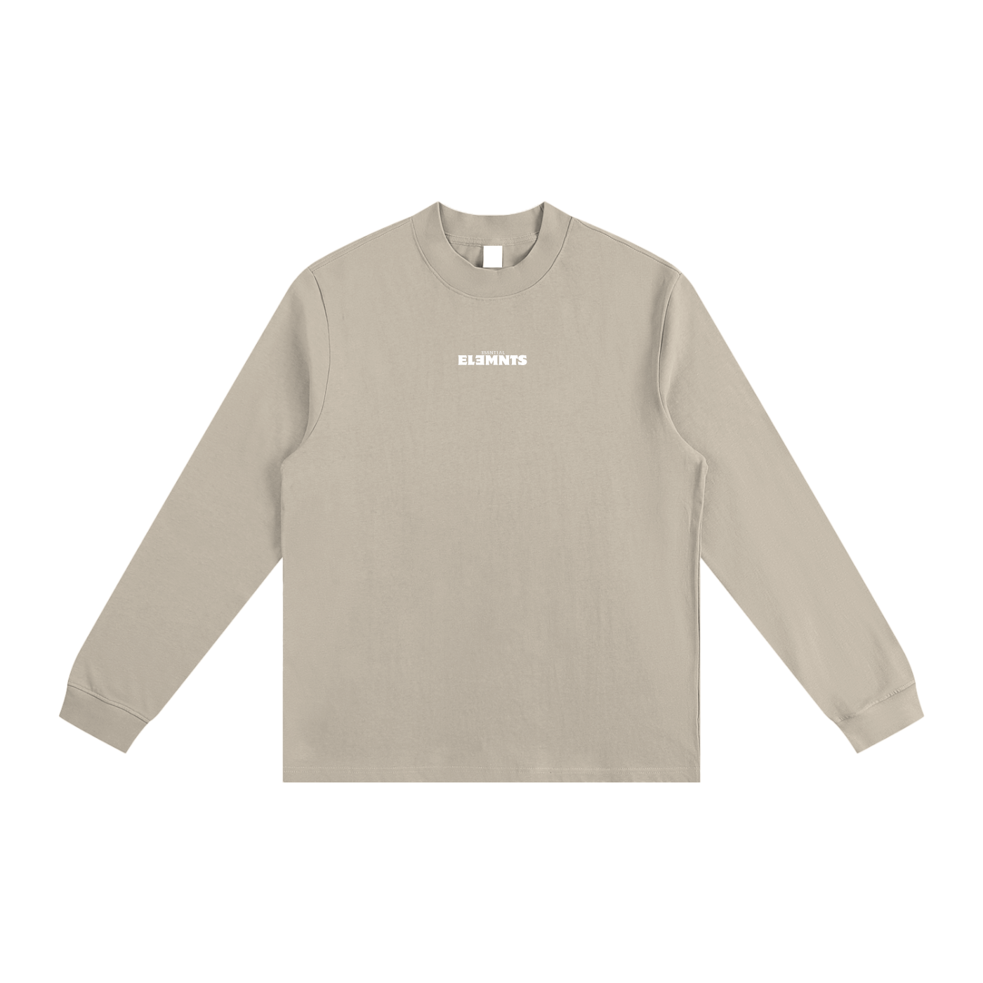 ESSNTIAL ELEMNTS Unisex 330G Non-Shrink Mock Neck Sweatshirt