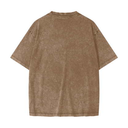ESSNTIAL ELEMNTS Unisex 285G Heavy Snow Washed Tee