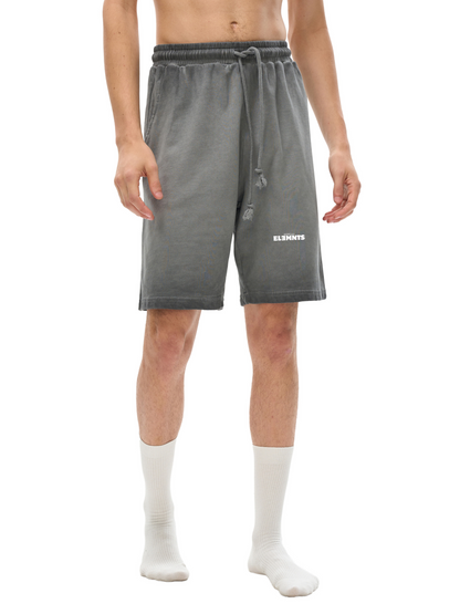 ESSNTIAL ELEMNTS Unisex 350G Reverse Dyed Sweatshorts