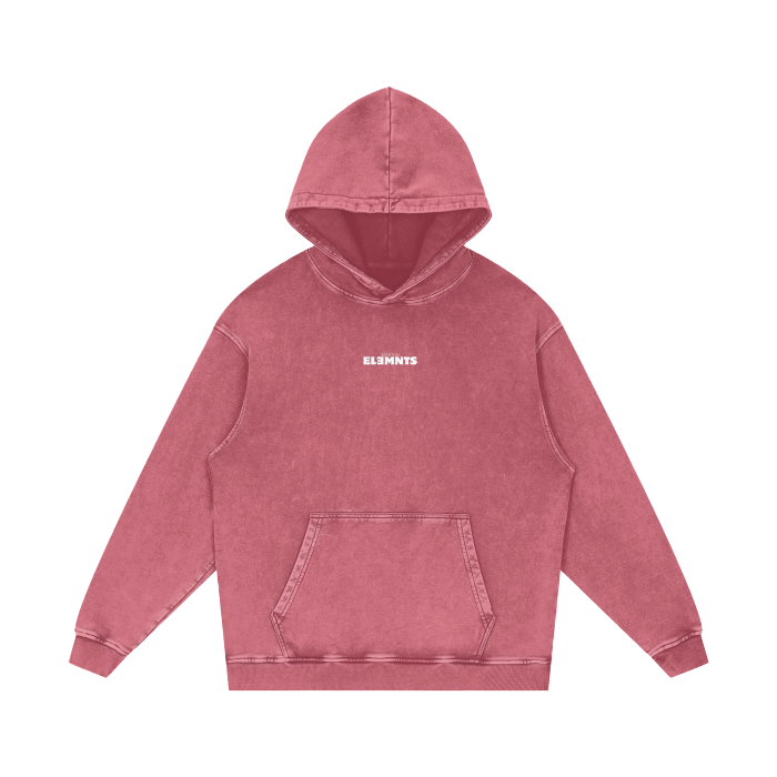 ESSNTIAL ELEMNTS Unisex 420G OS Acid Wash Hoodie