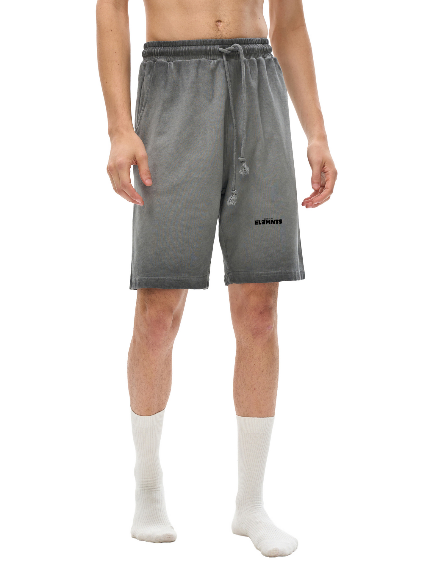ESSNTIAL ELEMNTS Unisex 350G Reverse Dyed Sweatshorts