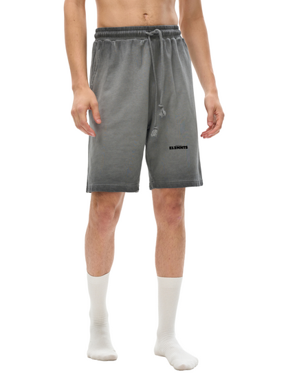 ESSNTIAL ELEMNTS Unisex 350G Reverse Dyed Sweatshorts