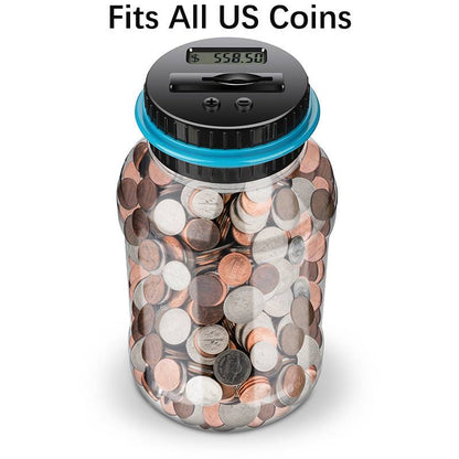 Digital Counting Money Jar Saving Bank