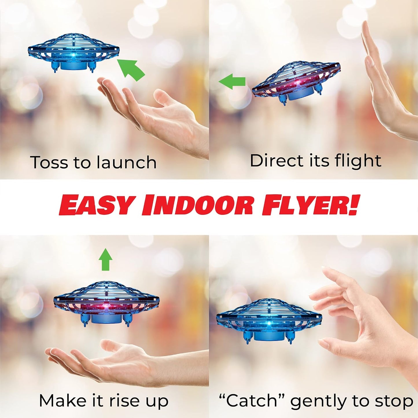Fun Hand Operated Drone Toy for Kids