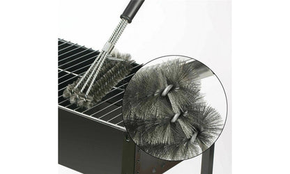 Grill Brush Stainless Steel Scrubber BBQ Cleaning Tool