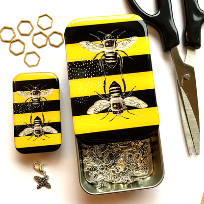 Bee Tin, Bee Notions Tin: Small