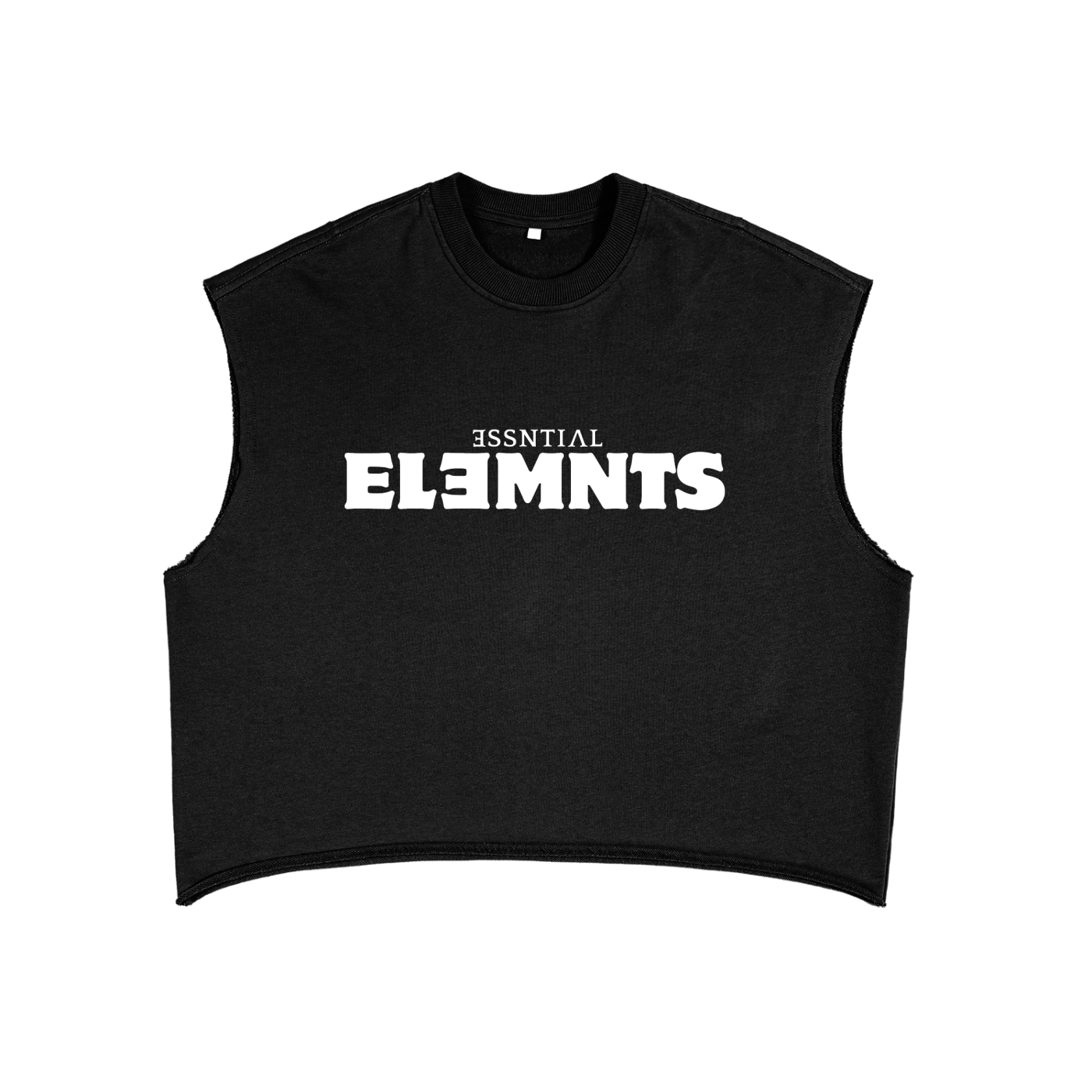 ESSNTIAL ELEMNTS Unisex 340G French Terry Boxy Tank Top