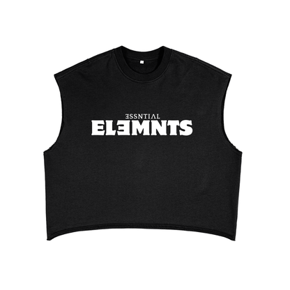 ESSNTIAL ELEMNTS Unisex 340G French Terry Boxy Tank Top