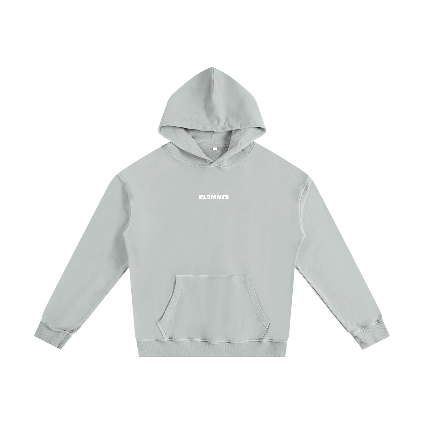 ESSNTIAL ELEMNTS Unisex 340G Eco Enzyme Washed Hoodie