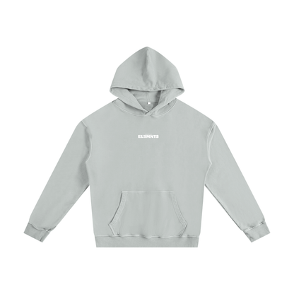 ESSNTIAL ELEMNTS Unisex 340G Eco Enzyme Washed Hoodie
