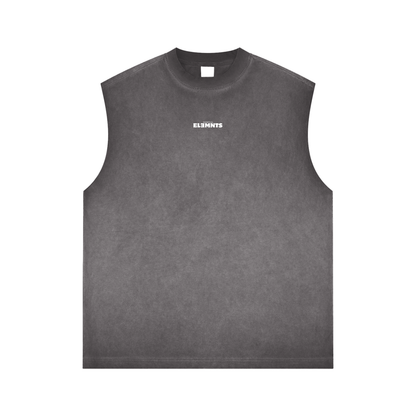 ESSNTIAL ELEMNTS Unisex 250G Reverse Washed Tank Top