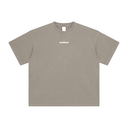 ESSNTIAL ELEMNTS Unisex DS Vintage Stone Wash Tee