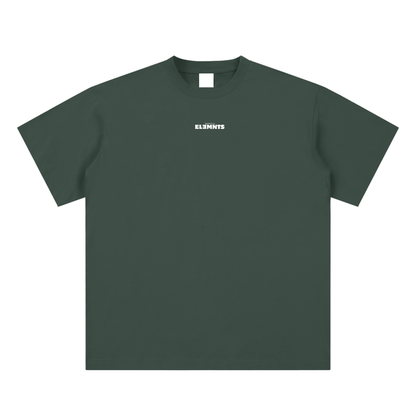 ESSNTIAL ELEMNTS Unisex 190G Sueded Premium Cotton Tee