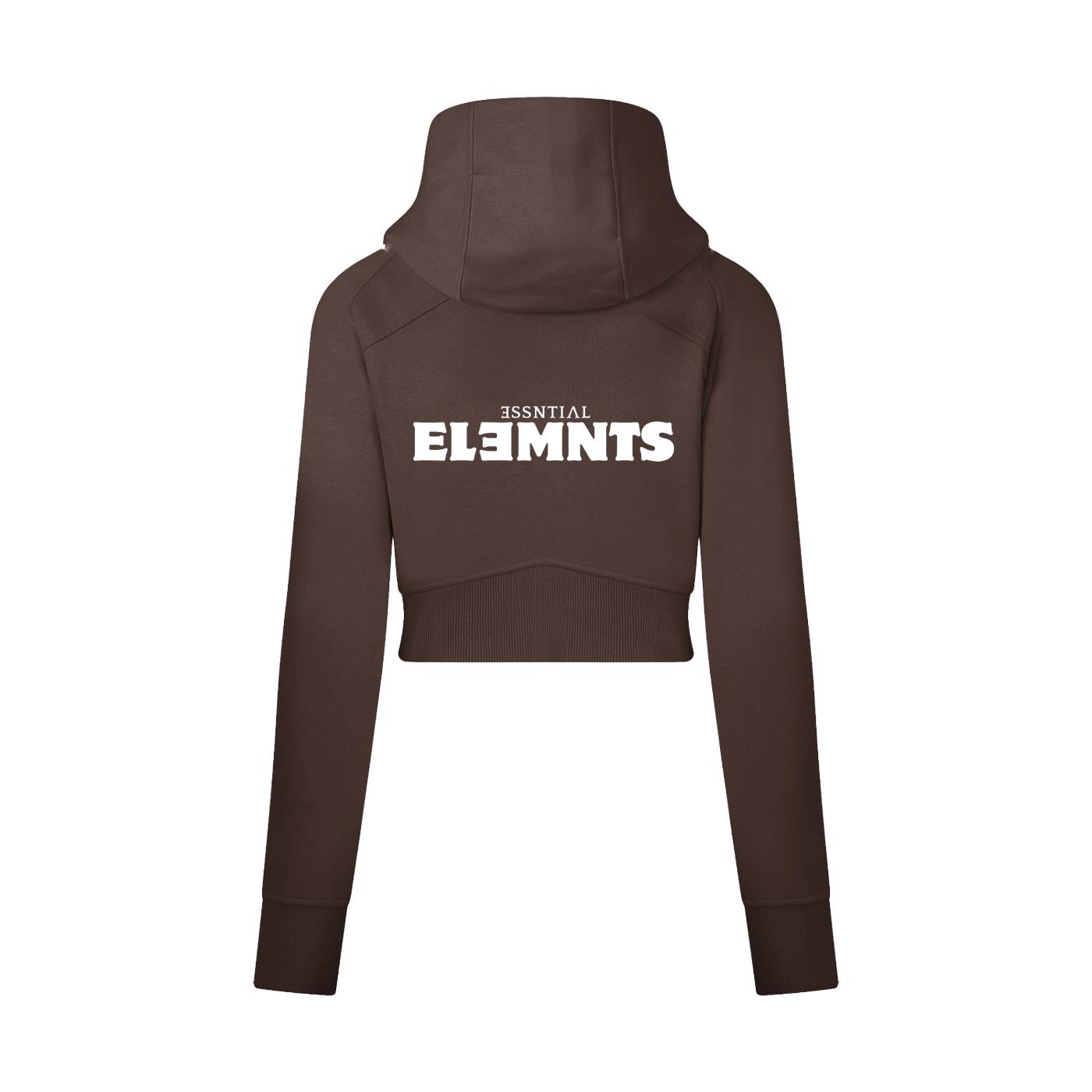 ESSNTIAL ELEMNTS Women's 320G Crop Street Hoodie