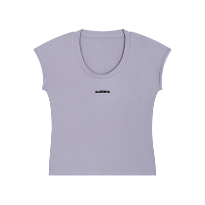 ESSNTIAL ELEMNTS Women’s 250G Thin Bodycon Tee