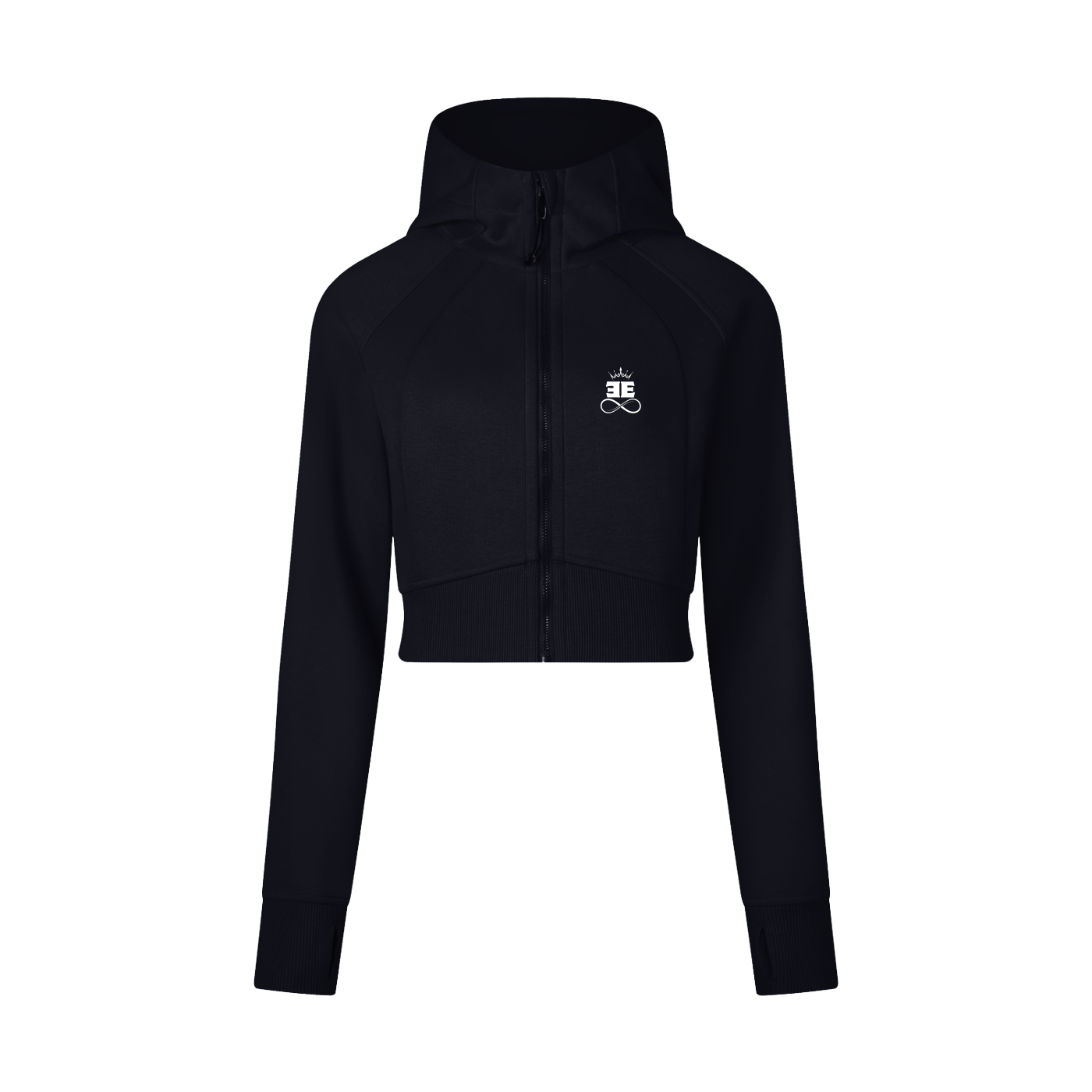 ESSNTIAL ELEMNTS Women's 320G Crop Street Hoodie