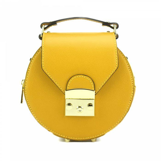LAYLA Leather Handbag Yellow