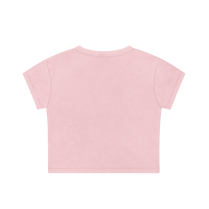 ESSNTIAL ELEMNTS Women's 235G Snow Washed Crop Top Tee