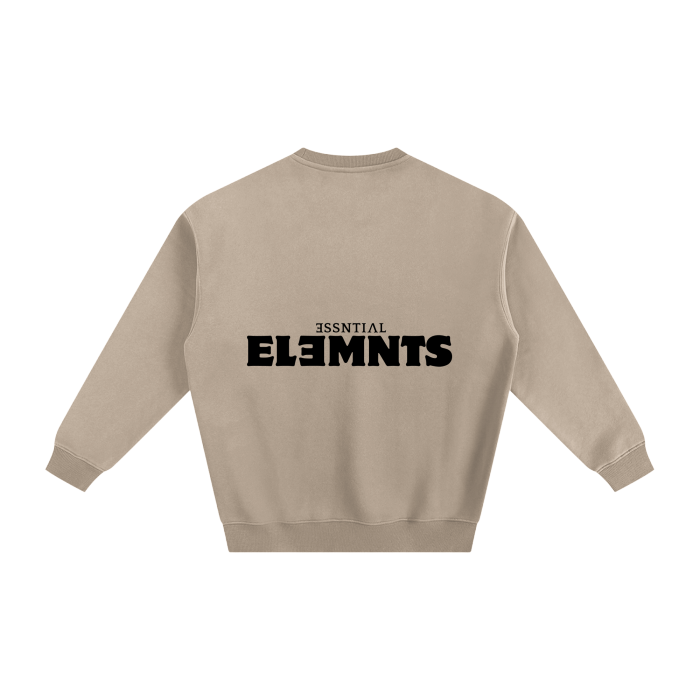 ESSNTIAL ELEMNTS Unisex 350G SC Fleeced Sweatshirt