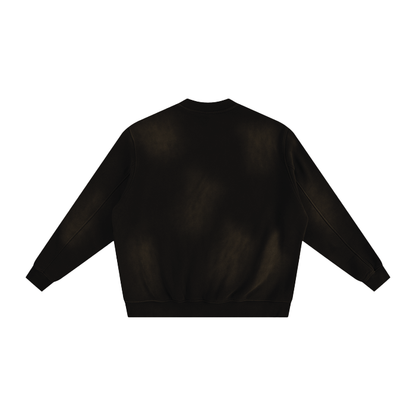 ESSNTIAL ELEMNTS Unisex 375G Faded Wash Fleece SS