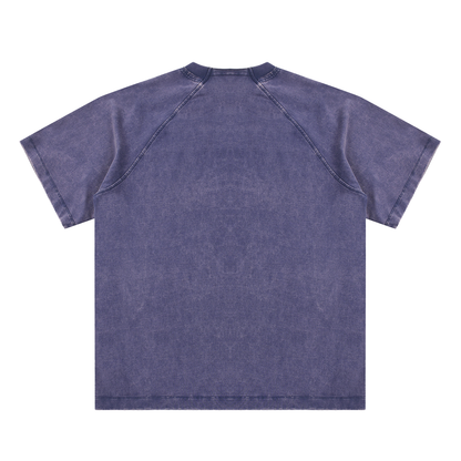 ESSNTIAL ELEMNTS 260G Vintage Washed Raglan Cotton Tee