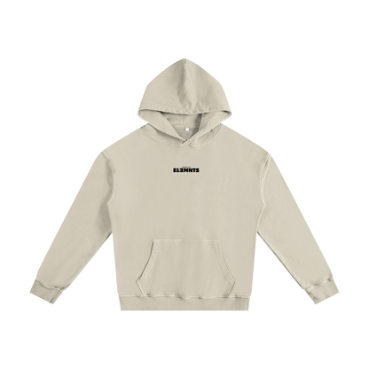 ESSNTIAL ELEMNTS Unisex 340G Eco Enzyme Washed Hoodie