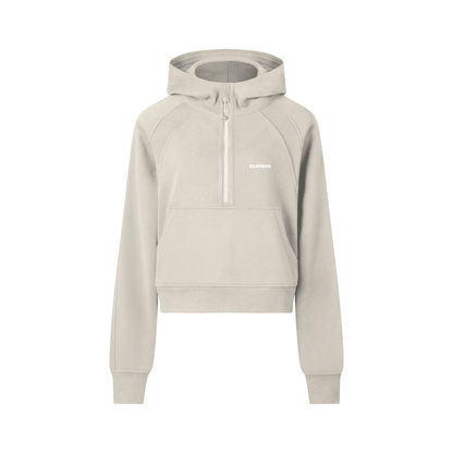 ESSNTIAL ELEMNTS Women's 320G Crop Street Hoodie