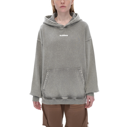 ESSNTIAL ELEMNTS Unisex 420G OS Acid Wash Hoodie