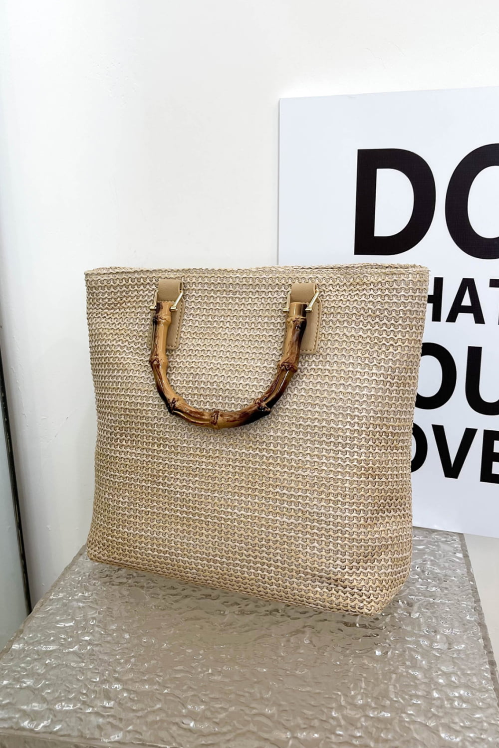 Medium Straw Handbag