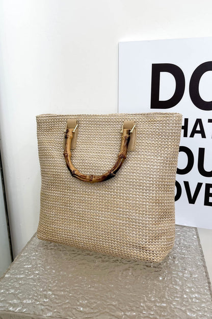 Medium Straw Handbag