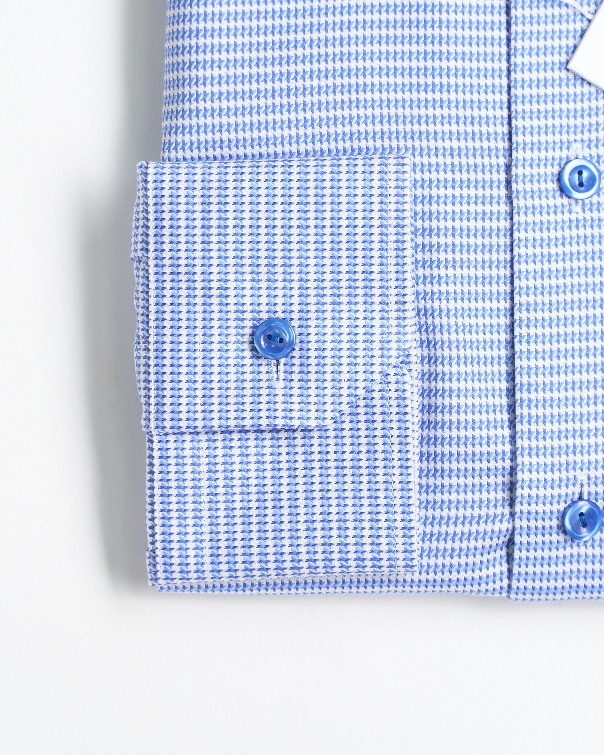 Eton Houndstooth Signature Slim-Fit Twill Shirt