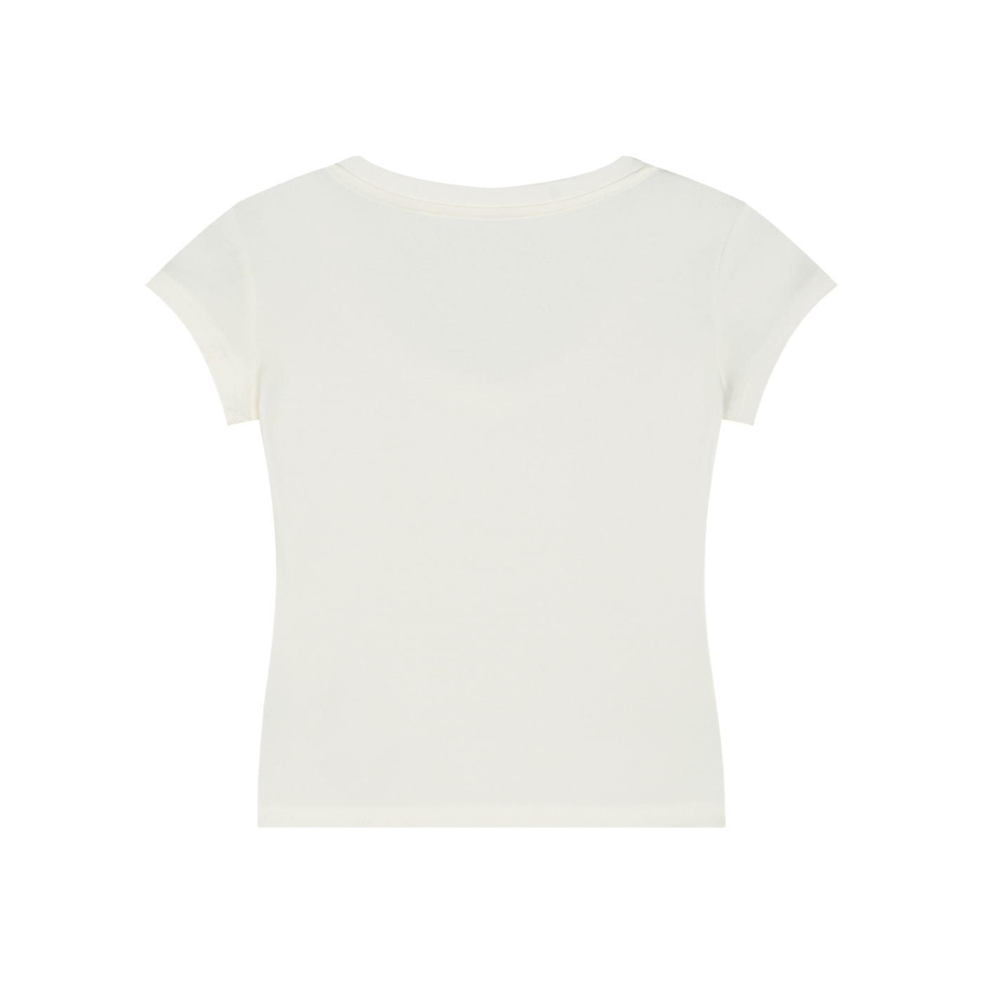 ESSNTIAL ELEMNTS Women’s 215G V‑Neck Thin Bodycon Tee