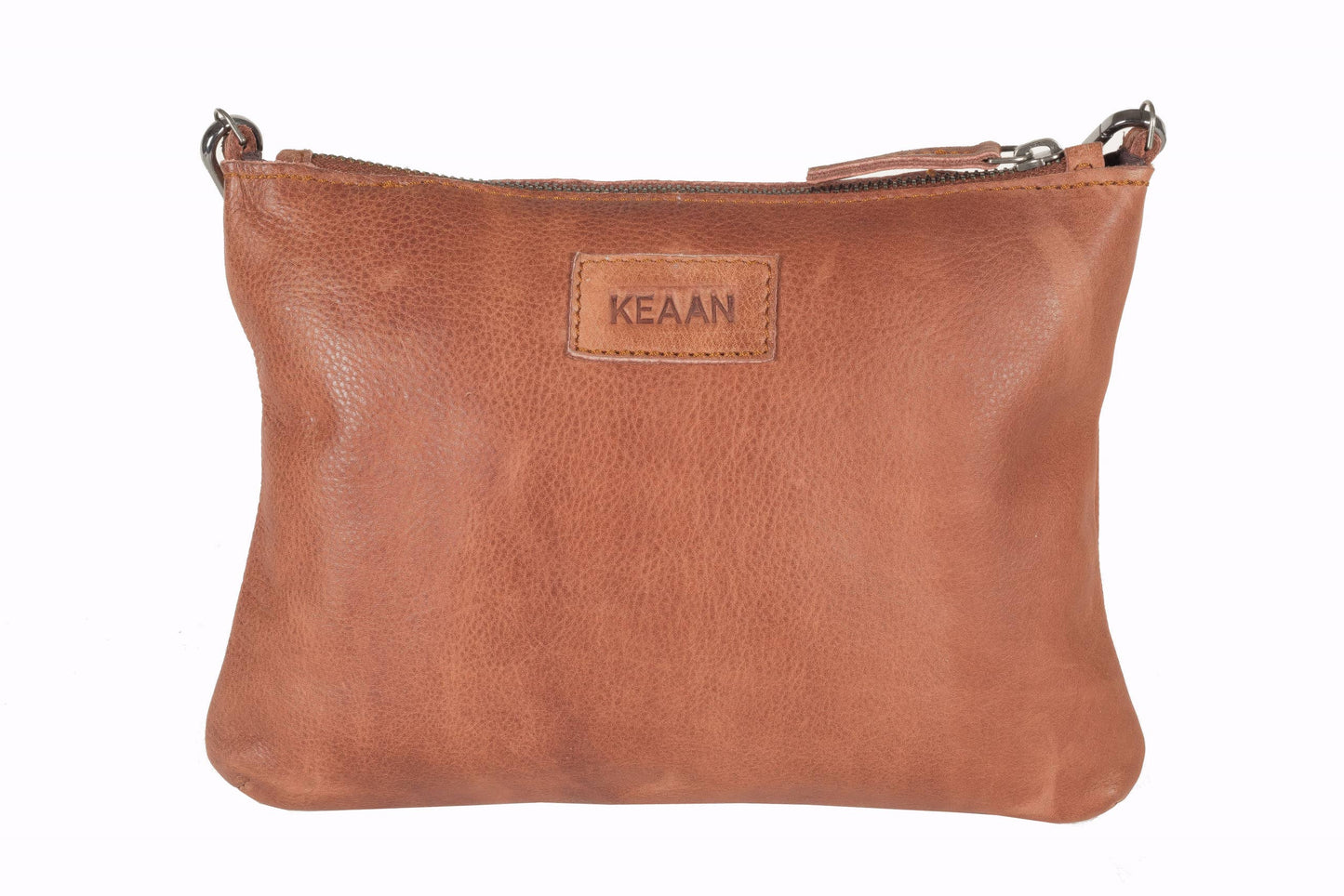 [MIA] SMALL CROSSBODY & CLUTCH | SUPER SOFT NAPPA LEATHER: TAN
