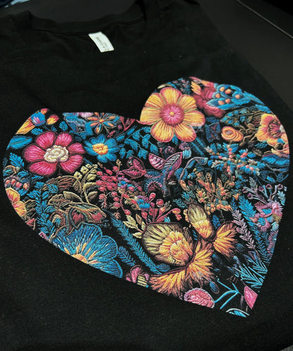 Embroidered Heart