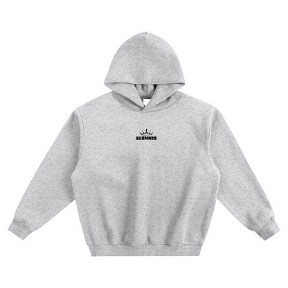 ESSNTIAL ELEMNTS Unisex 350G Fleeced Boxy Hoodie