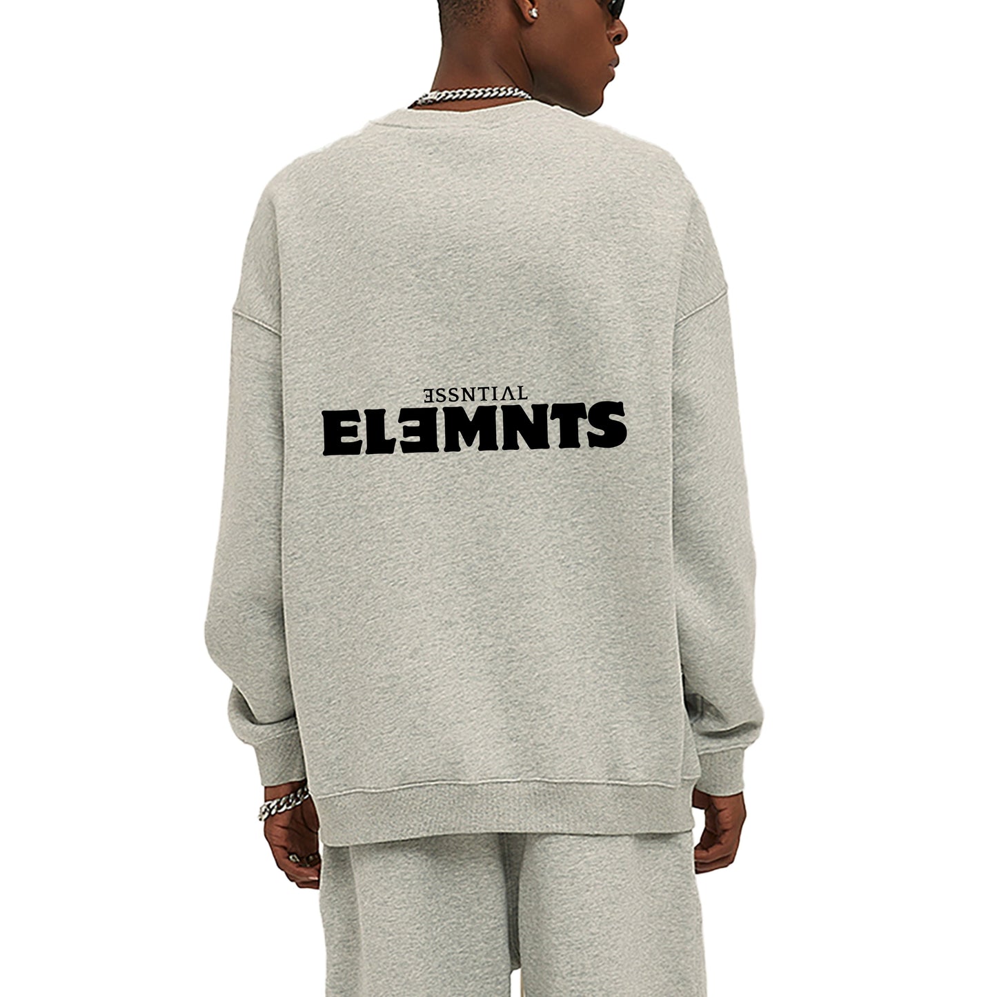 ESSNTIAL ELEMNTS Unisex 350G SC Fleeced Sweatshirt