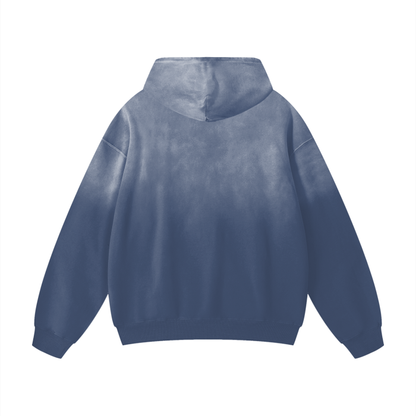 ESSNTIAL ELEMNTS Unisex 400G Faded Wash Hoodie